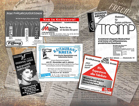 ANZEIGEN 2 | Anzeigen für verschiedene Kunden - auch in Verbindung mit den Zeitungen Gellersen aktuell und Heidespiegel