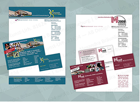 Corporate Identity | Geschäftsausstattung für ein Messeunternehmen, Fitness "Bodystyle" und Multimedia-Messe