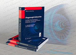 Illustration für das Cover eines Fachbuchs über Flugzeugtriebwerke,  Springer Verlag / VDI