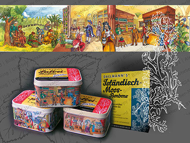 Illustrationen für Verpackungen; via Werbeagentur KB-zwo, Wiesbaden